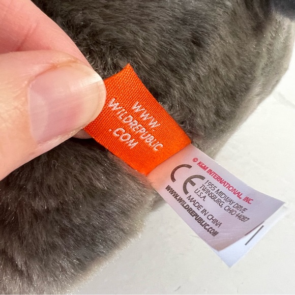 NWT Wild Republic African Elephant Stuffed Animal Toy Plush Floppsy Ears - Picture 10 of 13